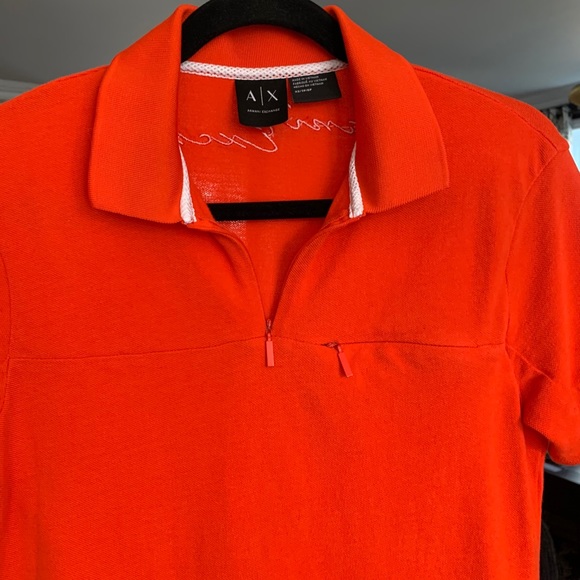 Armani Exchange orange polo - Picture 5 of 8